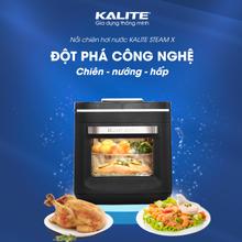 Nồi chiên hơi nước KALITE STEAM X 15 lít đa năng hấp nướng chiên - Ảnh 2