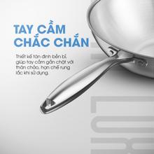 Bộ 2 chảo inox KALITE Dual Lux, dẫn nhiệt nhanh, thiết kế sang trọng - Ảnh 5