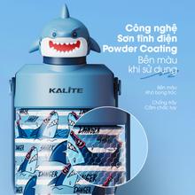 Bình giữ nhiệt trẻ em Kalite SHARK - 354ml, inox 304 giữ nhiệt 12h - Ảnh 6