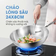Bộ 2 chảo inox KALITE Dual Lux, dẫn nhiệt nhanh, thiết kế sang trọng - Ảnh 8