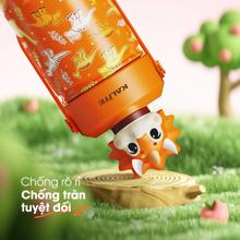 Bình giữ nhiệt trẻ em Kalite DINO LEO - 354ml, inox 304, giữ nhiệt 12h - Ảnh 7