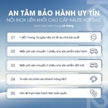 Nồi inox liền khối cao cấp đa năng KALITE KCP2602 - Size 26cm - Ảnh 18
