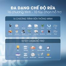 Máy rửa bát Kalite UltraWash Pro 5 tay phun, chứa 15-17 bộ chén đĩa - Ảnh 4