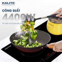 Bếp từ đôi KALITE KDI72 mặt kính sang trọng an toàn dễ vệ sinh - Ảnh 4