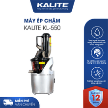 Máy ép chậm KALITE KL-550 ép siêu kiệt bảo toàn Vitamin Enzym - Ảnh 1