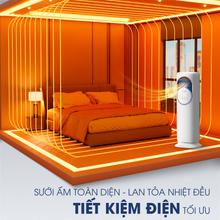 Quạt sưởi All in One KSA368 làm mát, sưởi, tạo ẩm, diệt khuẩn - Ảnh 10