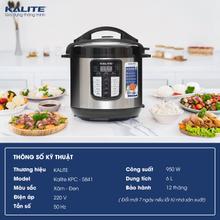 Nồi áp suất điện Kalite KPC5841 đa chức năng - Ảnh 2