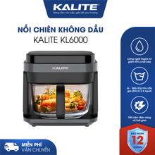 Nồi chiên không dầu KALITE KL6000 dung tích 6 Lít - Ảnh 1