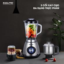 Máy xay sinh tố KALITE KLB630 3 cối xay động cơ đồng nguyên chất - Ảnh 4