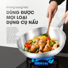 Chảo rán inox liền khối cao cấp KALITE ECO24, inox 304, đáy 3 lớp - Ảnh 5
