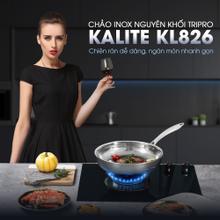 Chảo inox nguyên khối TRIPRO KALITE KL826 26cm - Ảnh 2