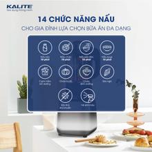 Máy làm sữa hạt KALITE KL990P xay nhuyễn chống ồn 14in1 - Ảnh 6