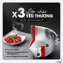 Chảo inox nguyên khối TRIPRO KALITE KL825 - Ảnh 5