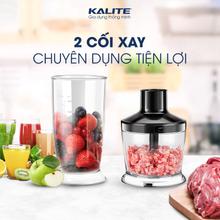 Máy xay cầm tay Kalite KEB4112 thiết kế nhỏ gọn 12+1 cấp tốc độ - Ảnh 4