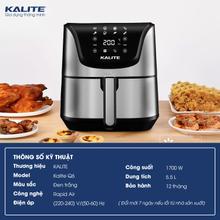 Nồi chiên không dầu thông minh KALITE Q6 6.6 lít đa tính năng - Ảnh 2