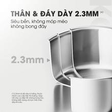 Bộ 3 nồi inox liền khối KALITE KCS366 - Bộ 3 size 18-20-24cm - Ảnh 5