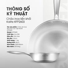 Chảo rán inox liền khối cao cấp KALITE KFP2603 - Size 26cm - Ảnh 16