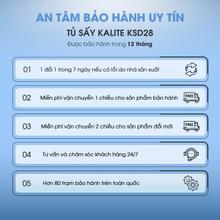 Tủ sấy quần áo KALITE KSD28, dung tích 600L, sấy khô nhanh - Ảnh 9
