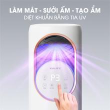 Quạt sưởi All in One KSA368 làm mát, sưởi, tạo ẩm, diệt khuẩn - Ảnh 4