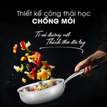 Chảo inox nguyên khối TRIPRO KALITE KL826V chống dính tự thân - Ảnh 10