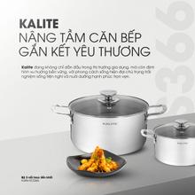 Bộ 3 nồi inox liền khối KALITE KCS366 - Bộ 3 size 18-20-24cm - Ảnh 18