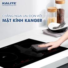 Bếp từ đôi KALITE KDI72 mặt kính sang trọng an toàn dễ vệ sinh - Ảnh 9