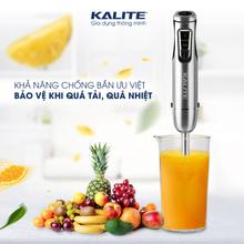 Máy xay cầm tay Kalite KEB4112 thiết kế nhỏ gọn 12+1 cấp tốc độ - Ảnh 8