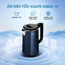 Ấm siêu tốc KALITE Aqua 18, dung tích 1,8L, inox 304, vỏ 2 lớp cách nhiệt - Ảnh 2