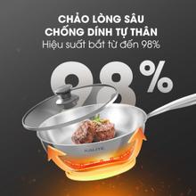 Chảo inox 304 nguyên khối lòng sâu Kalite KWP2601 - Ảnh 2