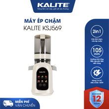 Máy ép chậm Kalite KSJ569 ép kiệt bã 99% tích hợp làm kem - Ảnh 1