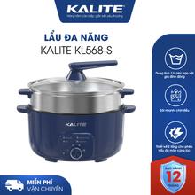 Nồi lẩu hấp KALITE KL568-S đa năng 2 tầng dung tích 11L - Ảnh 1