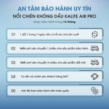 Nồi chiên không dầu KALITE Air Pro, dung tích 12L, khoang inox 304 - Ảnh 7