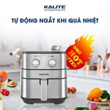 Nồi chiên không dầu KALITE Q5 5.5 lít, điều khiển cơ bền bì - Ảnh 10