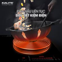 Bếp từ đôi KALITE KDI72 mặt kính sang trọng an toàn dễ vệ sinh - Ảnh 6
