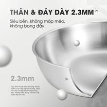 Chảo rán inox liền khối cao cấp KALITE KFP2603 - Size 26cm - Ảnh 5