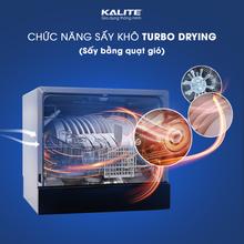 Máy rửa bát KALITE KDW9141 dung tích lớn, công suất mạnh làm sạch tối đa - Ảnh 7