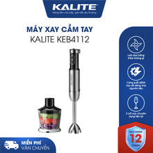 Máy xay cầm tay Kalite KEB4112 thiết kế nhỏ gọn 12+1 cấp tốc độ - Ảnh 1