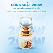 Máy xay mini đa năng Kalite MiuMiu tai mèo thần tài - 350ml, inox304 - Ảnh 4