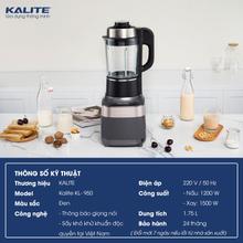 Máy làm sữa hạt KALITE KL-950 cao cấp - Ảnh 2