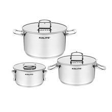 Bộ 3 nồi KALITE KL381 bền bỉ đáp ứng mọi nhu cầu nấu nướng - Ảnh 2