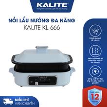 Nồi lẩu nướng đa năng KALITE KL-666 dung tích 4L - Ảnh 1