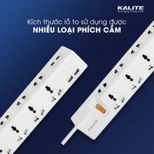 Ổ CẮM ĐIỆN ĐA NĂNG KALITE KPS08 TÍCH HỢP USB TYPE C, TYPE A - Ảnh 5