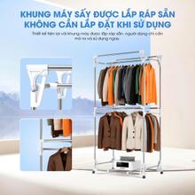 Tủ sấy quần áo KALITE KSD28, dung tích 600L, sấy khô nhanh - Ảnh 6