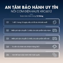 Nồi cơm điện KALITE KRC6012 chống dính Ceramic cao cấp - Ảnh 11