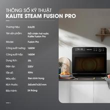 Nồi chiên hơi nước KALITE STEAM FUSION PRO, 4in1 - 20L - Ảnh 11