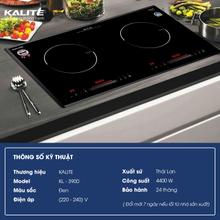 Bếp từ đôi KALITE KL-3900 công nghệ  hiện đại - Ảnh 2