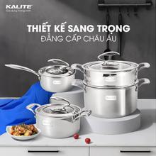 Bộ nồi nguyên khối inox 304 Tripro Kalite KL999 siêu bền - Ảnh 3