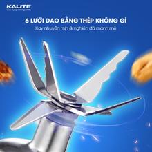 Máy xay sinh tố KALITE KLB630 3 cối xay động cơ đồng nguyên chất - Ảnh 5