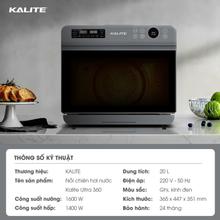 Nồi chiên hơi nước KALITE STEAM ULTRA 360, 20l, 4in, công nghệ SteamTech Fusion 360 - Ảnh 13