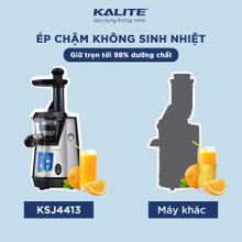 Máy ép chậm KALITE KSJ4413 cao cấp ép kiệt bã không sinh nhiệt - Ảnh 4